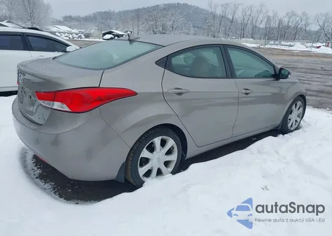 2013 Hyundai Elantra Limited from USA, damaged, VIN 5NPDH4AE0DH234708